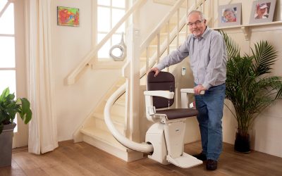 Video montascale a poltrona per anziani / servoscala a poltrona